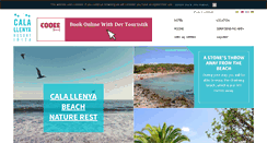 Desktop Screenshot of calallenyaresortibiza.com